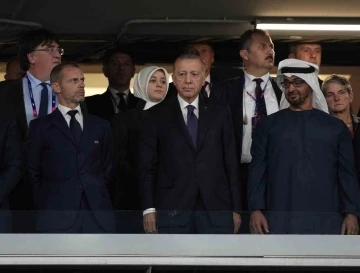 Cumhurbaşkanı Recep Tayyip Erdoğan, Şampiyonlar Ligi Finali’ni takip etti
