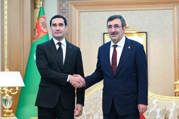Cumhurbaşkanı Yardımcısı Yılmaz: &quot;Türk müteahhitlerimiz Türkmenistan’da bugüne kadar 51 milyar dolar değerinde proje üstlendi&quot;
