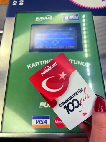 Cumhuriyet’in 100’üncü yılına özel ulaşım kartları hazırlandı