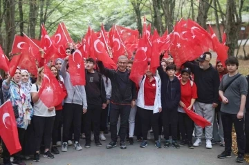 Cumhuriyet’in 100’üncü yılında gençlik yürüyüşü
