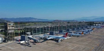 Dalaman Havalimanı 5 ayda 1 milyon 192 bin yolcuya hizmet verdi
