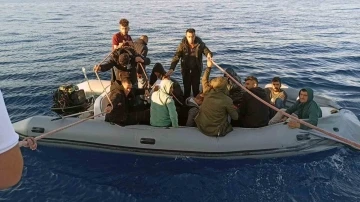 Datça’da 34 düzensiz göçmen kurtarıldı
