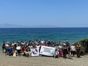 Datça’da Barkas Koyu temizlendi
