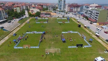 Denizli’de afetzede çocukların yaraları sporla sarılacak
