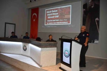 Denizli OSB Müdürü Taş; “İtfaiyecilerimiz toplumun güven kaynağıdır”
