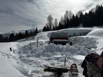 Deprem bölgesine gidecek odun yardımına kar engeli
