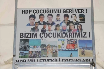 Deprem felaketine rağmen HDP önündeki aileler çocuklarının yolunu gözlüyor
