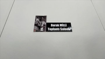 Depremde ölen AA muhabiri Burak Milli'nin adı Hatay Basın Cemiyetinde yaşatılacak