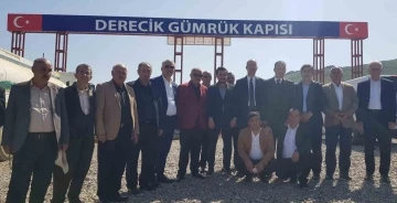 Derecik Gümrük Kapısı’nın açılması için çalışmalar devam ediyor
