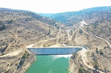 Dereyurt Göleti’nde sular yükselmeye başladı
