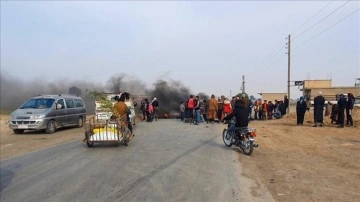 Deyrizor'da terör örgütü PKK/YPG ile Araplar arasında çatışmalar sürüyor