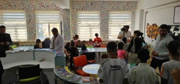 Dicle’de okul kütüphanesi açıldı
