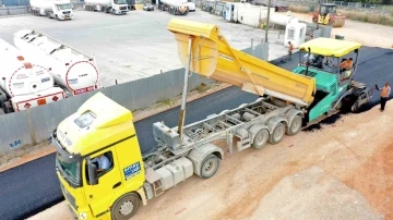 Dicle sokağa 700 ton asfalt serildi
