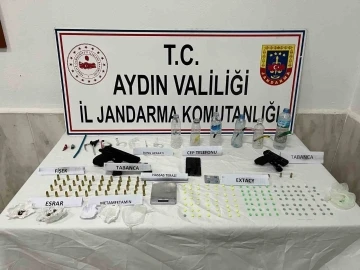 Didim’de jandarmadan uyuşturucu operasyonu
