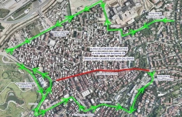 Dikkaldırım Caddesi’nde trafik düzenlemesi