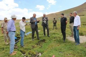 Diyadin’de içme suyu ve mesire alanı çalışmaları
