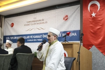 Diyanet işleri başkanı Erbaş, Yozgat’ta