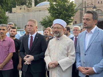 Diyanet İşleri Başkanı Prof. Dr. Ali Erbaş: “Ayasofya Fatih’in bize bir emaneti, İstanbul’un fethinin en önemli sembolüdür”
