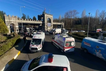 Diyarbakır’da 6 aracın karıştığı zincirleme kazada 12 kişi yaralandı
