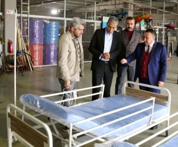 Diyarbakır’da yatağa bağlı olarak tedavi gören hastalara destek
