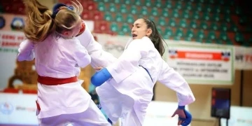 Diyarbakırlı sporcular karate turnuvasında
