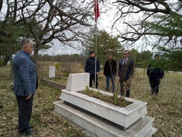 Domaniç’te şehit Jandarma Er Efrayim Yıldırım dualarla anıldı
