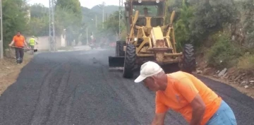 Dörtyol’da kış öncesi sıcak asfalt çalışması hızlandı
