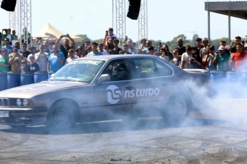 Drift ve modifiye tutkunları Manavgat’ta buluştu
