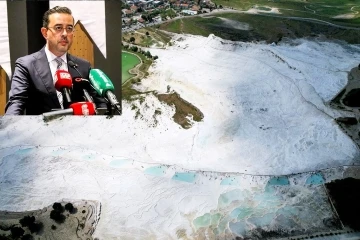 DSO Başkanı Kasapoğlu; “Dünya mirasımız Pamukkale’nin geleceği risk altında”
