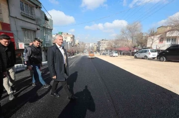 Düztepe’ye ve Çamlıca’ya yeni yol
