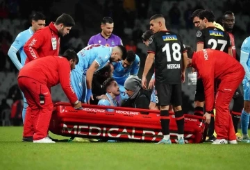 Trabzonspor'da Edin Visca bir kez daha sakatlandı