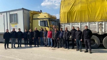 Efeler Belediye Başkanı Atay, deprem bölgesi Hatay’a gitti