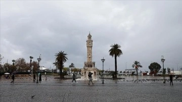 Ege ve Akdeniz bölgelerinin batısı için gök gürültülü sağanak uyarısı