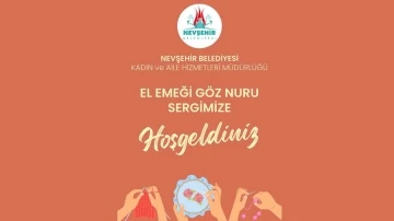 ’El Emeği Göz Nuru’ sergisi Nissara Avm’de açılacak
