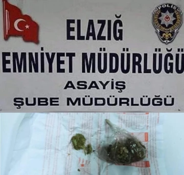 Elazığ’da asayiş uygulamaları: Uyuşturucu madde ve ruhsatsız silah ele geçirildi
