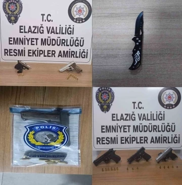 Elazığ’da asayiş uygulaması: 32 şahıs hakkında işlem yapıldı
