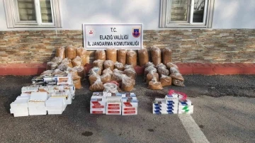 Elazığ’da jandarma, kaçakçılara geçit vermiyor
