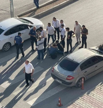 Elazığ’da minibüsün çarptığı kadın yaralandı
