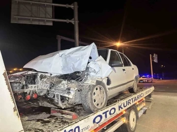 Elazığ’da trafik kazası: 3 yaralı
