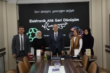 Elektronik atık kampanyasının ödülleri sahiplerini buldu