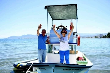 Emekli çift, 7 metrelik tekneleri ile Türkiye turuna çıktı