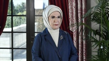 Emine Erdoğan'dan sel felaketi yaşanan Libya'ya "geçmiş olsun" mesajı