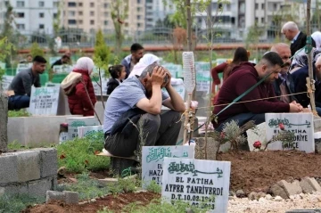 Enkaz altında kalarak hayatını kaybeden vatandaşlar gözyaşlarıyla anıldı
