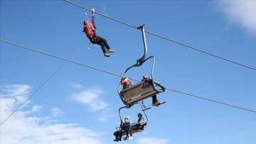 Erciyes Dağı'nda kurtarma tatbikatı yapıldı