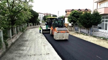 Erenler’de 2 cadde ve 26 sokak 10 bin ton asfaltla yenilendi
