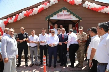 Ergani ilçesinde dört mahalleye hizmet verecek yapının açılışı yapıldı
