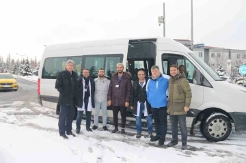 ERÜ’den 6 kişilik sağlık ekibi deprem bölgesine yola çıktı
