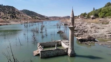 Eski köy 20 yıl sonra gün yüzüne çıktı
