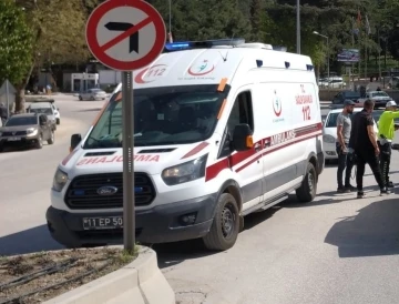 Eski Otogar Kavşağı’nda trafik kazası; 1 yaralı
