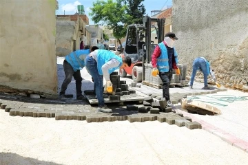 Eyyübiye’nin selden etkilenen sokakları yenileniyor
